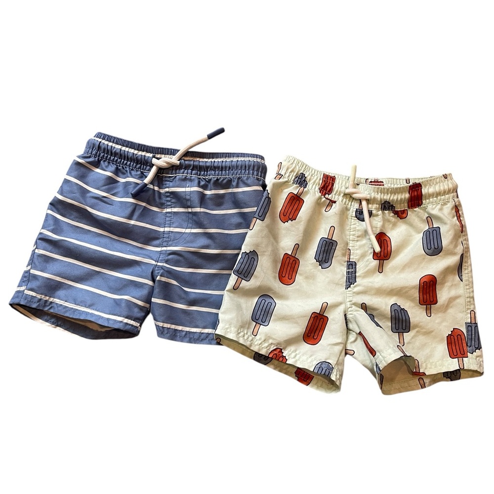Set of Two Swim Trunks 18mo